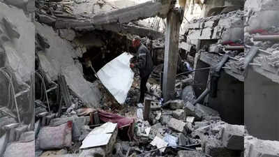 Gaza Airstrikes: Gaza: At least 64 killed in Israeli attacks since Friday morning Gaza Airstrikes: Gaza: At least 64 killed in Israeli attacks since Friday morning