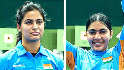 Suruchi Singh stuns double Olympic medallist Manu Bhaker for consecutive golds at ISSF World Cup | More sports News Suruchi Singh stuns double Olympic medallist Manu Bhaker for consecutive golds at ISSF World Cup | More sports News