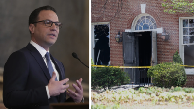 Pennsylvania Governor Josh Shapiro’s mansion set ablaze, State Police call it arson: ‘Woke up to bangs on the door’ Pennsylvania Governor Josh Shapiro’s mansion set ablaze, State Police call it arson: ‘Woke up to bangs on the door’