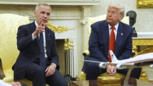 ‘Canada largest client of US’: Mark Carney fact-checks Donald Trump in first meeting at White House